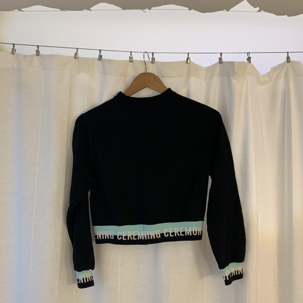 Opening ceremony crop sweater